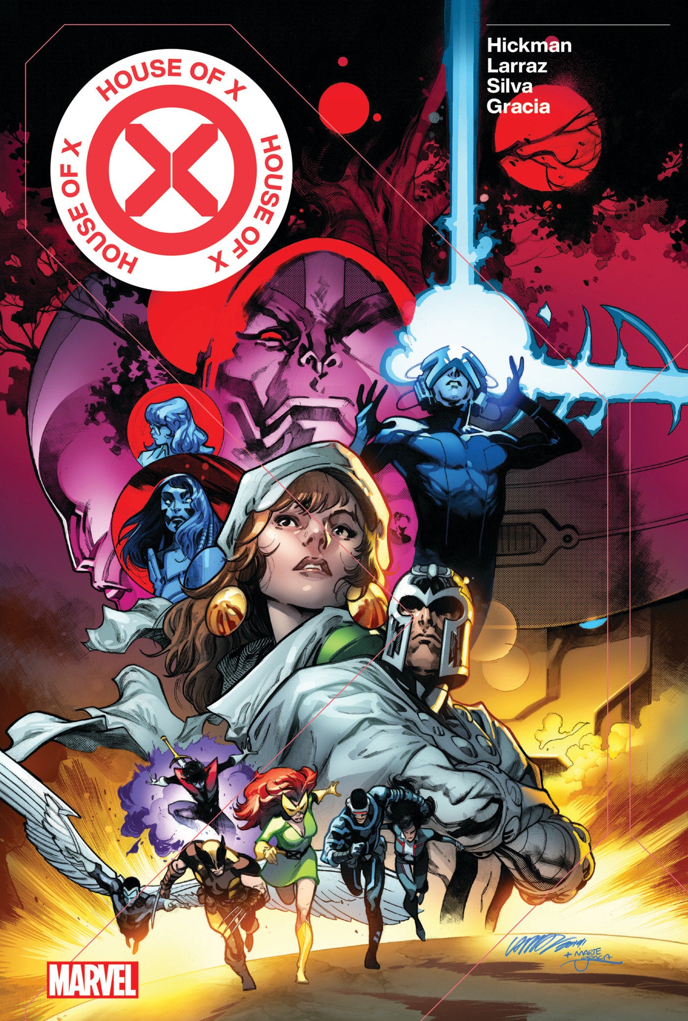 House Of X/Powers Of X Hc Pepe Larraz Cover [New Printing]  - Release Date:  11/18/25