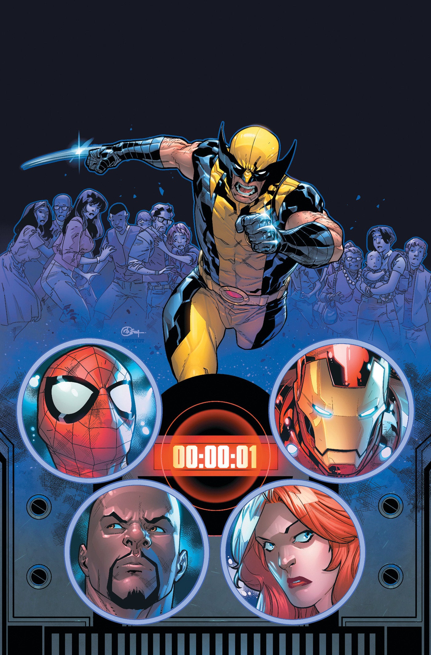 Return Of Wolverine Omnibus R.B. Silva Cover [DM Only] - ISBN: 9781302967383 - Release Date:  11/25/25