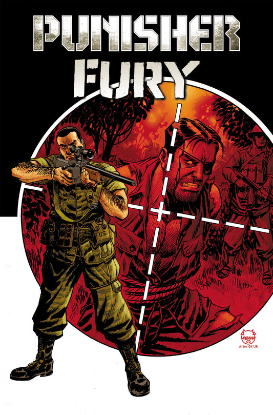 Punisher & Fury Max By Garth Ennis Omnibus Dave Johnson Cover ISBN: 9781302967826 - Release Date: 7/7/26