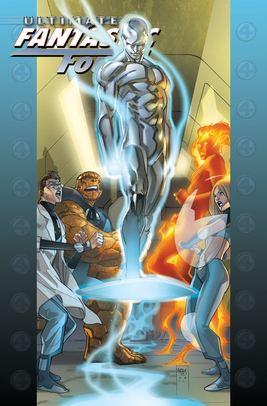 Ultimate Fantastic Four Omnibus Vol. 2 Pasqual Ferry Silve Surfer Cover ISBN: 9781302967970 - Release Date: 4/21/26