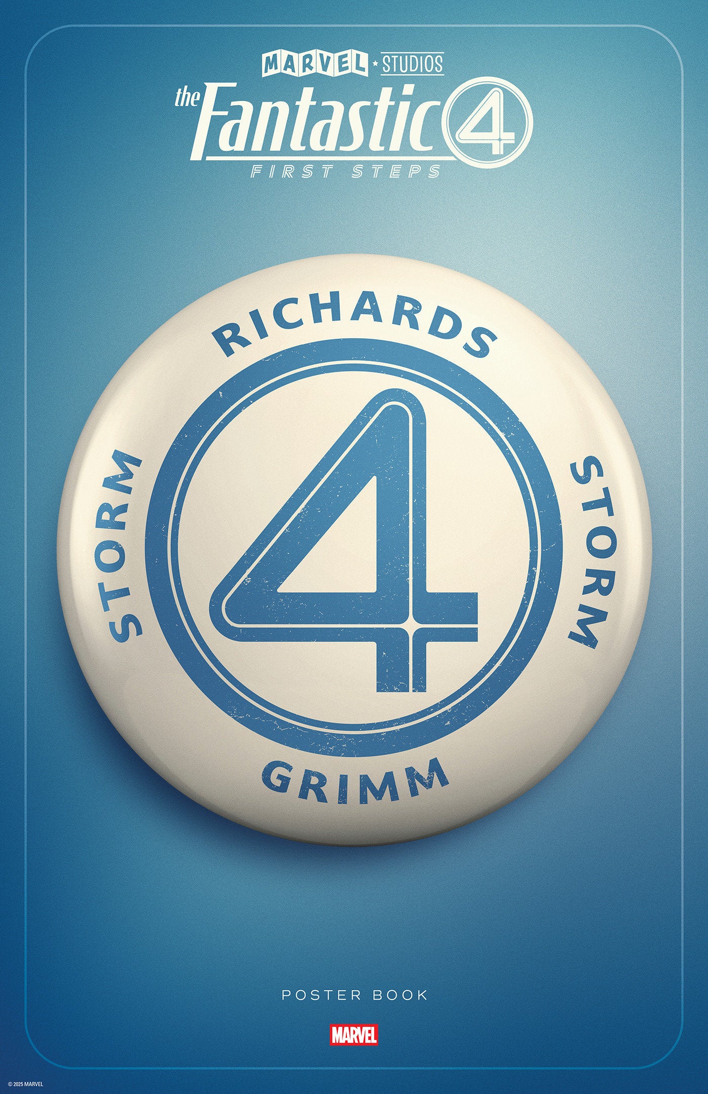 Marvel Studios' The Fantastic Four: First Steps Poster Book - ISBN: 9781302968052 - Release Date:  9/16/25