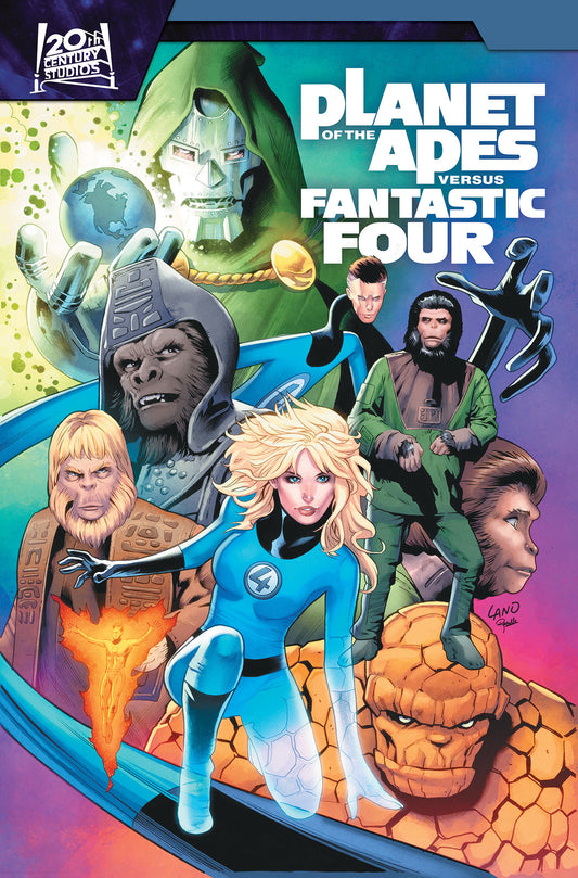 Planet Of The Apes Vs. Fantastic Four ISBN: 9781302968144 - FOC DATE: 8/30/26  - Release Date: 11/10/26