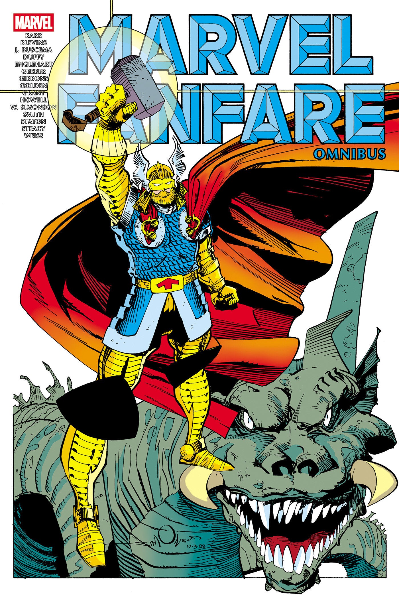 Marvel Fanfare Omnibus Vol. 3 Walter Simonson Cover [DM Only] ISBN: 9781302968472 - FOC DATE: 3/15/26  - Release Date: 8/25/26