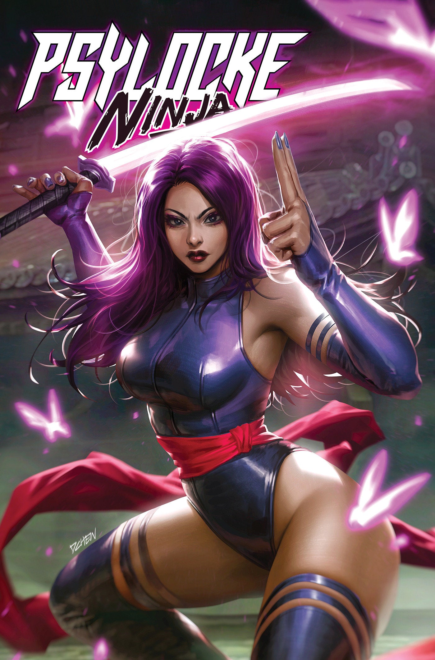 Psylocke: Ninja - Rise from the Fall ISBN: 9781302968724 - FOC DATE: 8/9/26  - Release Date: 10/20/26