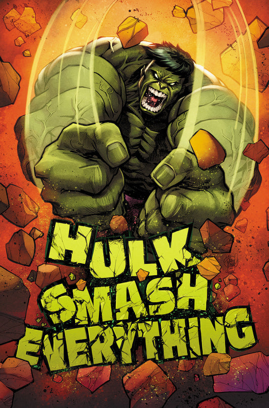 Hulk: Smash Everything ISBN: 9781302968922 - FOC DATE: 4/26/26  - Release Date: 7/7/26