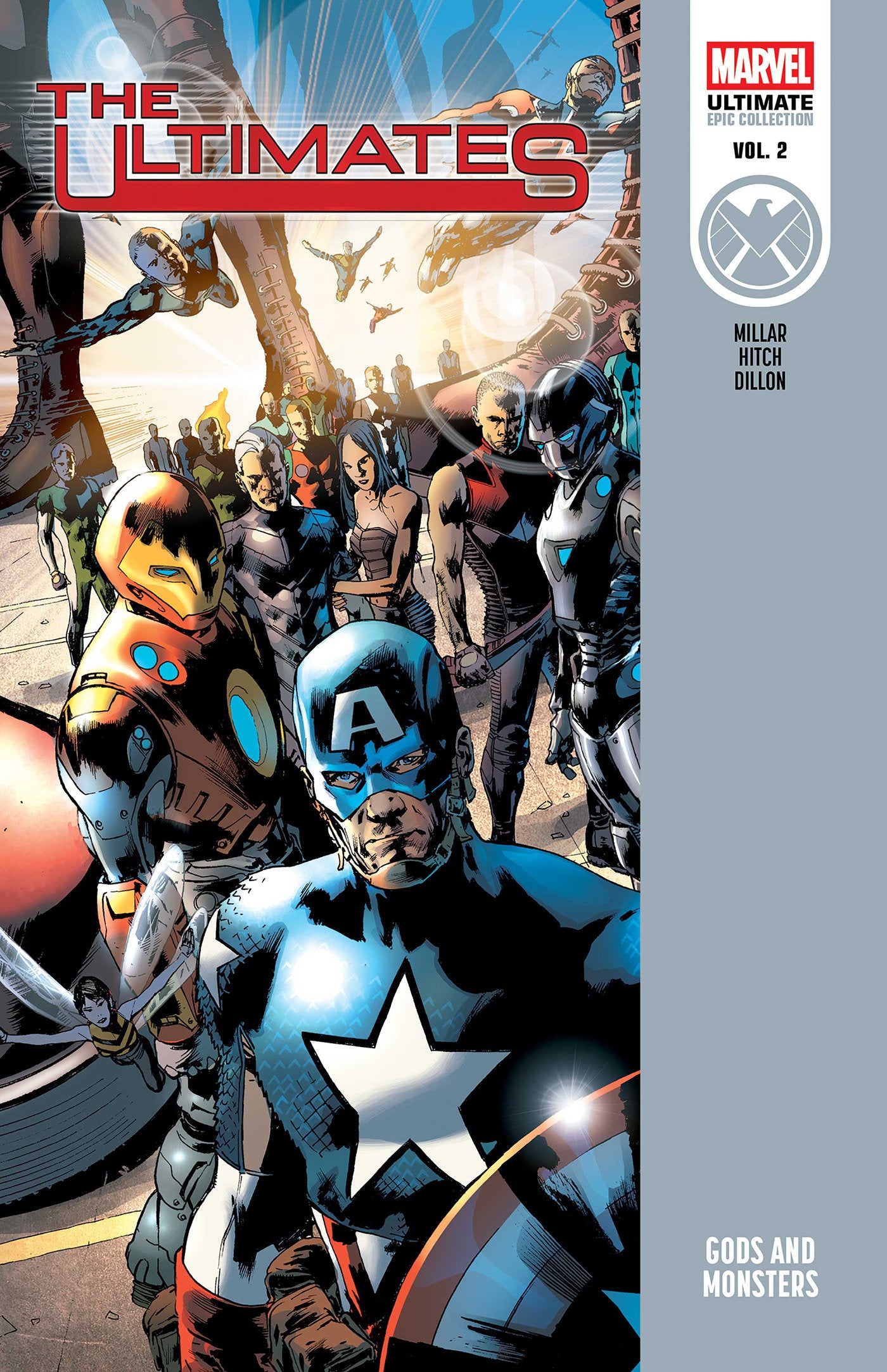 Ultimates Epic Collection: Gods And Monsters [Gatefold] ISBN: 9781302969370 - FOC DATE: 6/21/26  - Release Date: 9/1/26