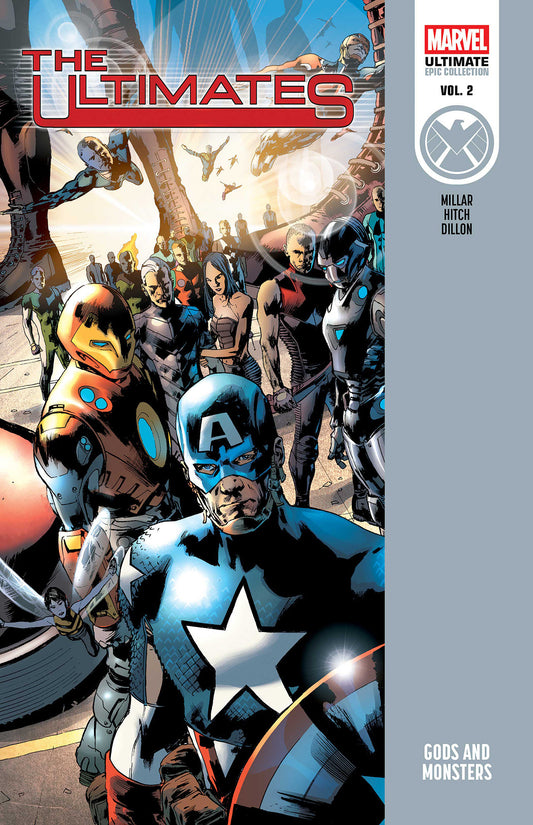 Ultimates Epic Collection: Gods And Monsters [Gatefold] ISBN: 9781302969370 - FOC DATE: 6/21/26  - Release Date: 9/1/26