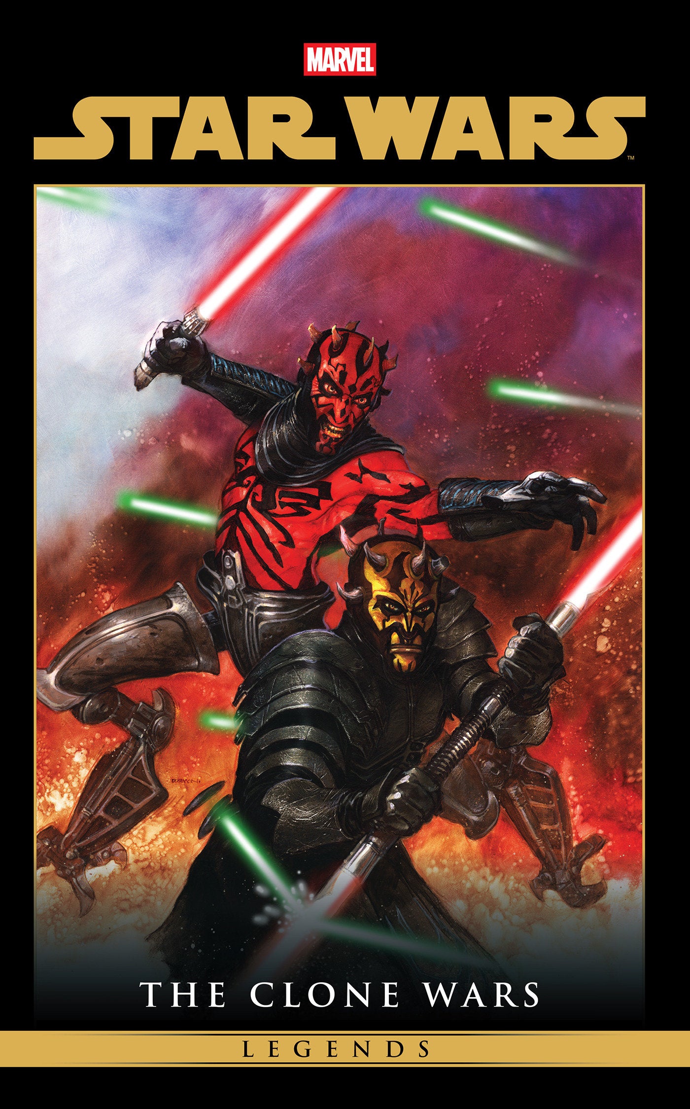 Star Wars Legends: The Clone Wars Omnibus Vol. 1 Dave Dorman Cover [DM Only] ISBN: 9781302969653 - FOC DATE: 8/9/26  - Release Date: 1/19/27