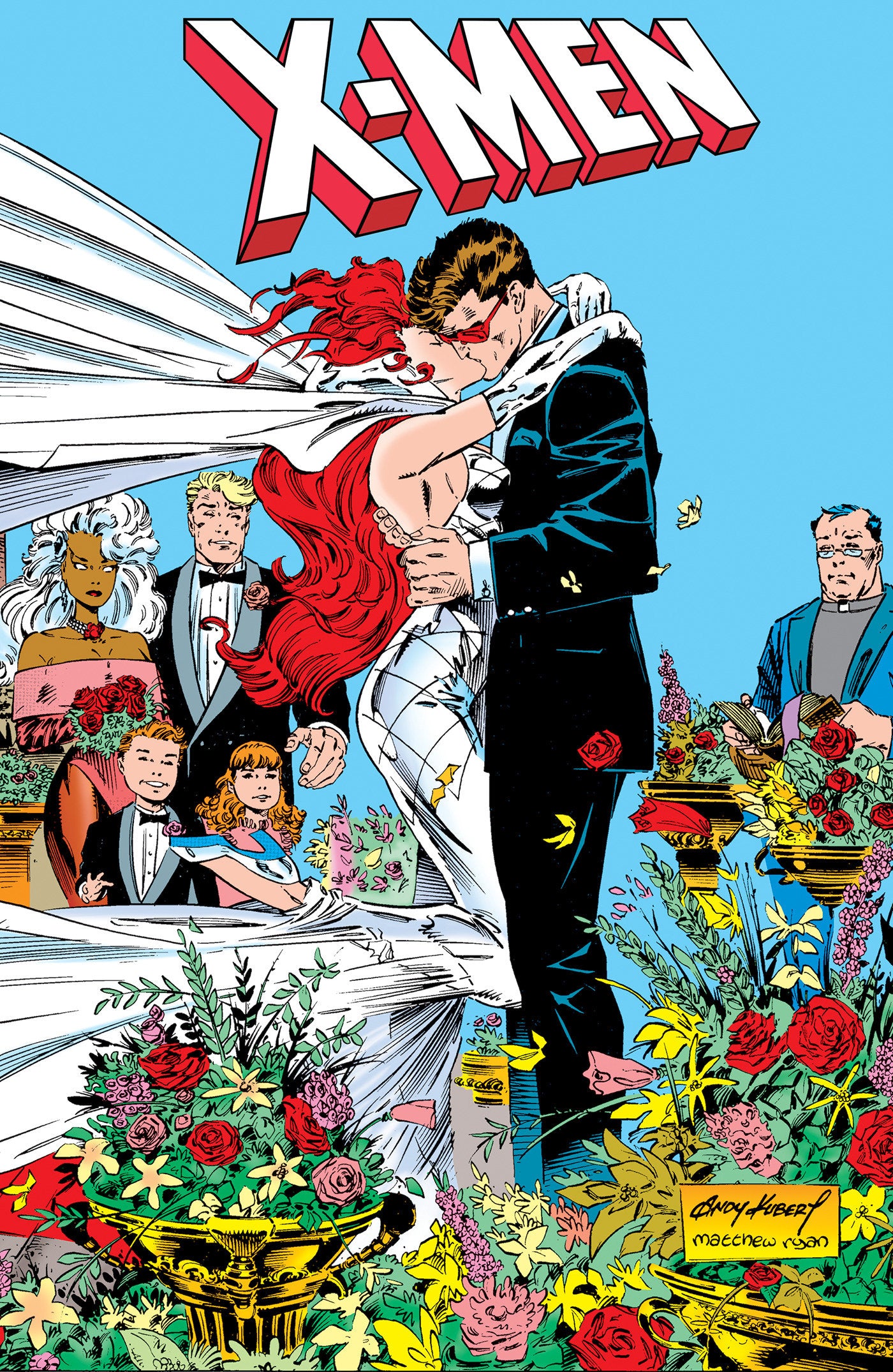 X-Men: Blue & Gold - Bloodties Omnibus Andy Kubert Cover ISBN: 9781302969707 - FOC DATE: 3/15/26  - Release Date: 8/25/26