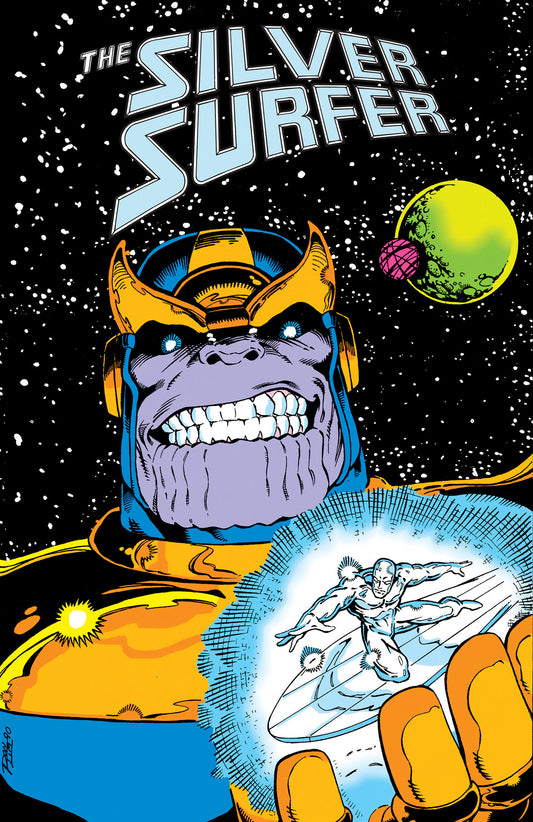 Silver Surfer: The Infinity Gauntlet Omnibus Ron Lim Marvel Age Cover [DM Only] ISBN: 9781302969844 - FOC DATE: 5/24/26  - Release Date: 11/3/26