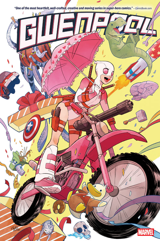 Gwenpool Omnibus Gurihiru Cover [New Printing] ISBN: 9781302970000 - FOC DATE: 7/26/26  - Release Date: 1/5/27