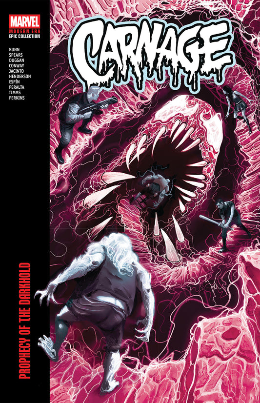 Carnage Modern Era Epic Collection: Prophecy Of The Darkhold ISBN: 9781302970031 - FOC DATE: 7/5/26  - Release Date: 9/15/26