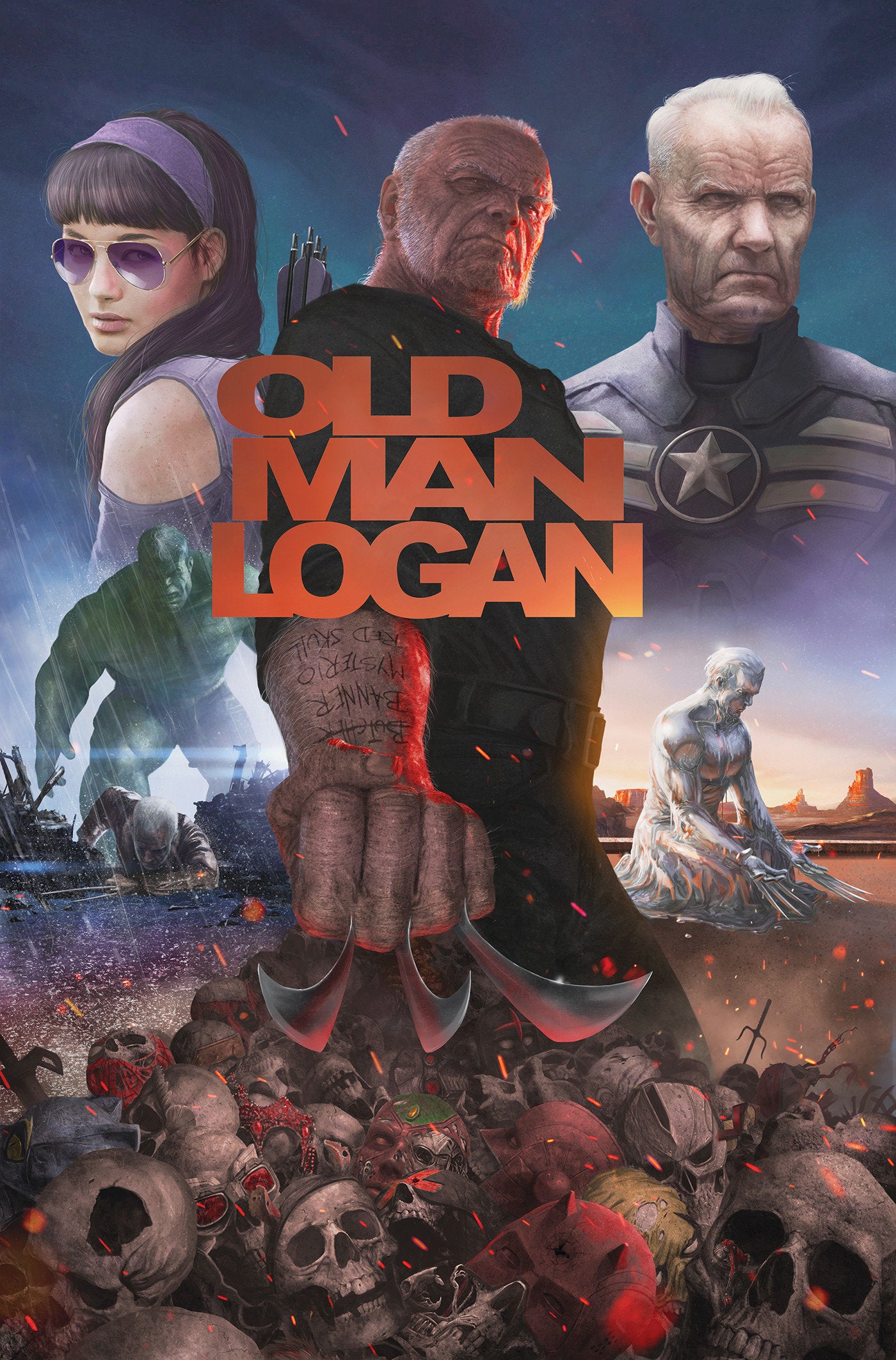 Wolverine: Old Man Logan Omnibus Vol. 1 Rahzzah Cover [DM Only] ISBN: 9781302970154 - FOC DATE: 7/5/26  - Release Date: 12/15/26