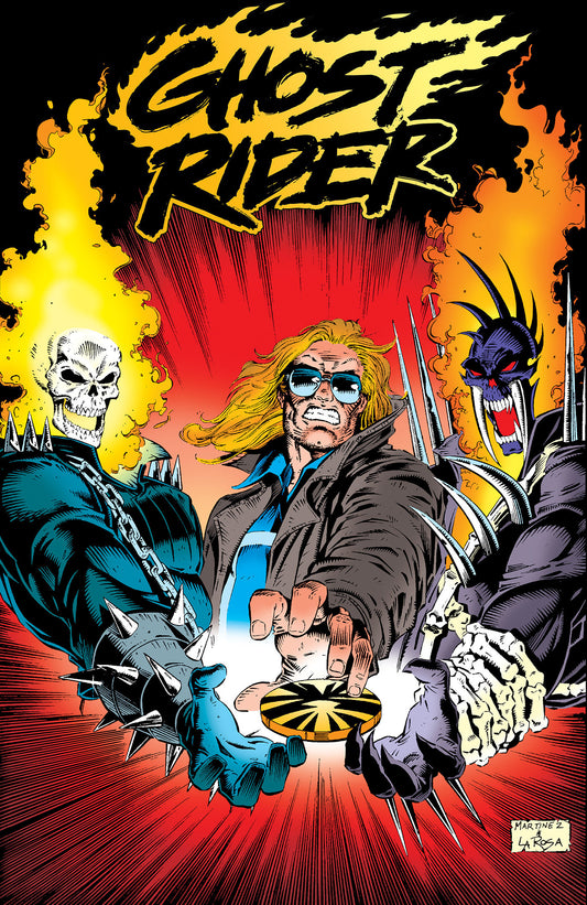 Ghost Rider: Danny Ketch Omnibus Vol. 3 Henry Martinez Cover ISBN: 9781302970161 - FOC DATE: 7/26/26  - Release Date: 1/5/27