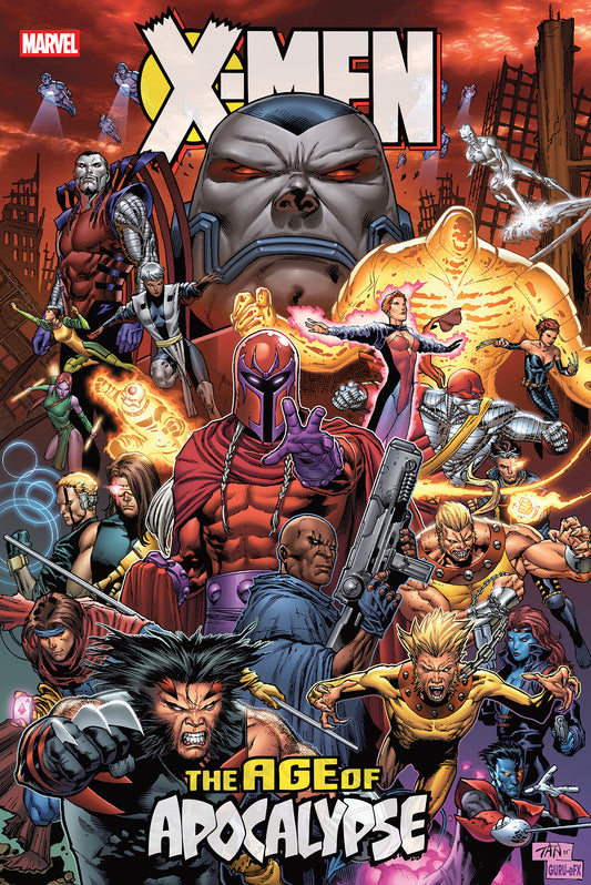 X-Men: Age Of Apocalypse Omnibus Billy Tan Cover [New Printing 3] ISBN: 9781302970635 - FOC DATE: 6/14/26  - Release Date: 7/28/26