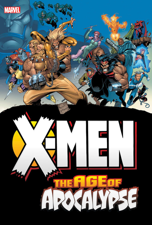 X-Men: Age Of Apocalypse Omnibus Joe Madureira Cover [New Printing 3, DM Only] ISBN: 9781302970642 - FOC DATE: 6/14/26  - Release Date: 7/28/26