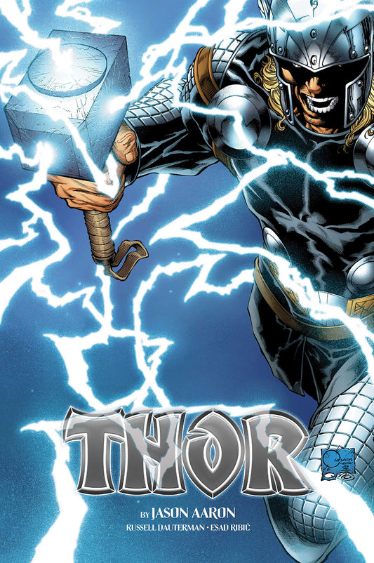Thor By Jason Aaron Omnibus Vol. 1 Joe Quesada Cover [New Printing, DM Only] ISBN: 9781302970703 - FOC DATE: 6/28/26  - Release Date: 8/11/26