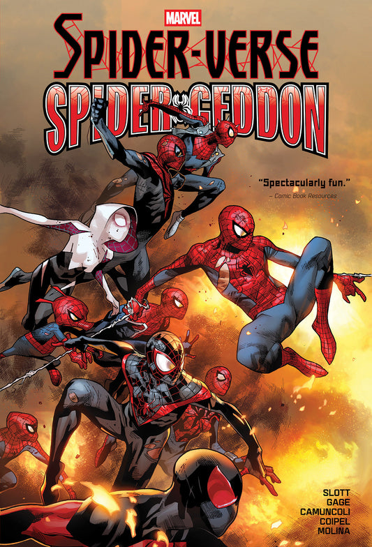 Spider-Verse/Spider-Geddon Omnibus Olivier Coipel Cover [New Printing] ISBN: 9781302970734 - FOC DATE: 7/12/26  - Release Date: 8/25/26
