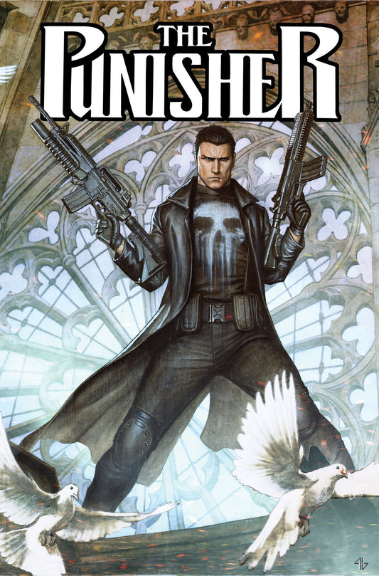 Punisher: Enter The War Zone Omnibus Adi Granov Cover [DM Only] ISBN: 9781302970949 - FOC DATE: 10/25/26  - Release Date: 4/6/27