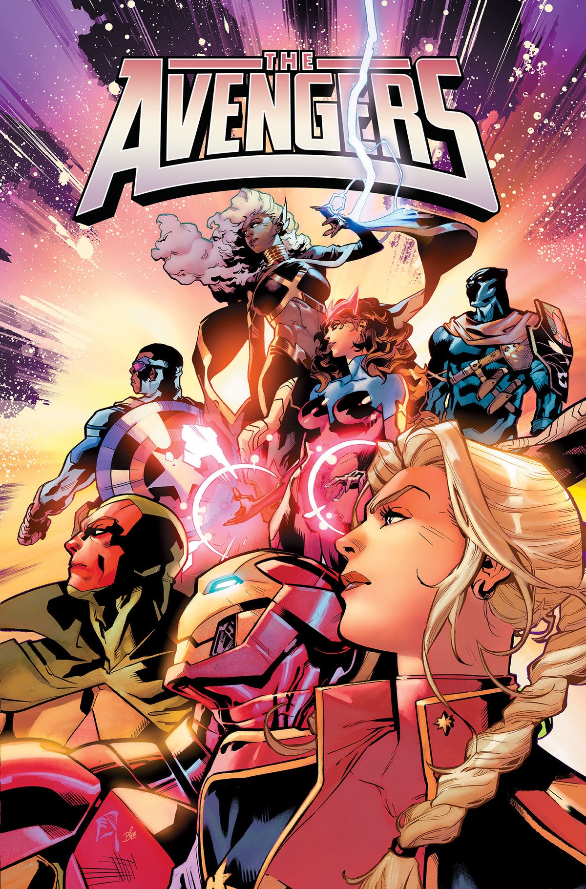 Avengers By Jed Mackay Omnibus C.F. Villa Cover [DM Only] ISBN: 9781302970987 - FOC DATE: 11/22/26  - Release Date: 5/4/27