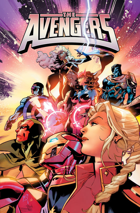 Avengers By Jed Mackay Omnibus C.F. Villa Cover [DM Only] ISBN: 9781302970987 - FOC DATE: 11/22/26  - Release Date: 5/4/27