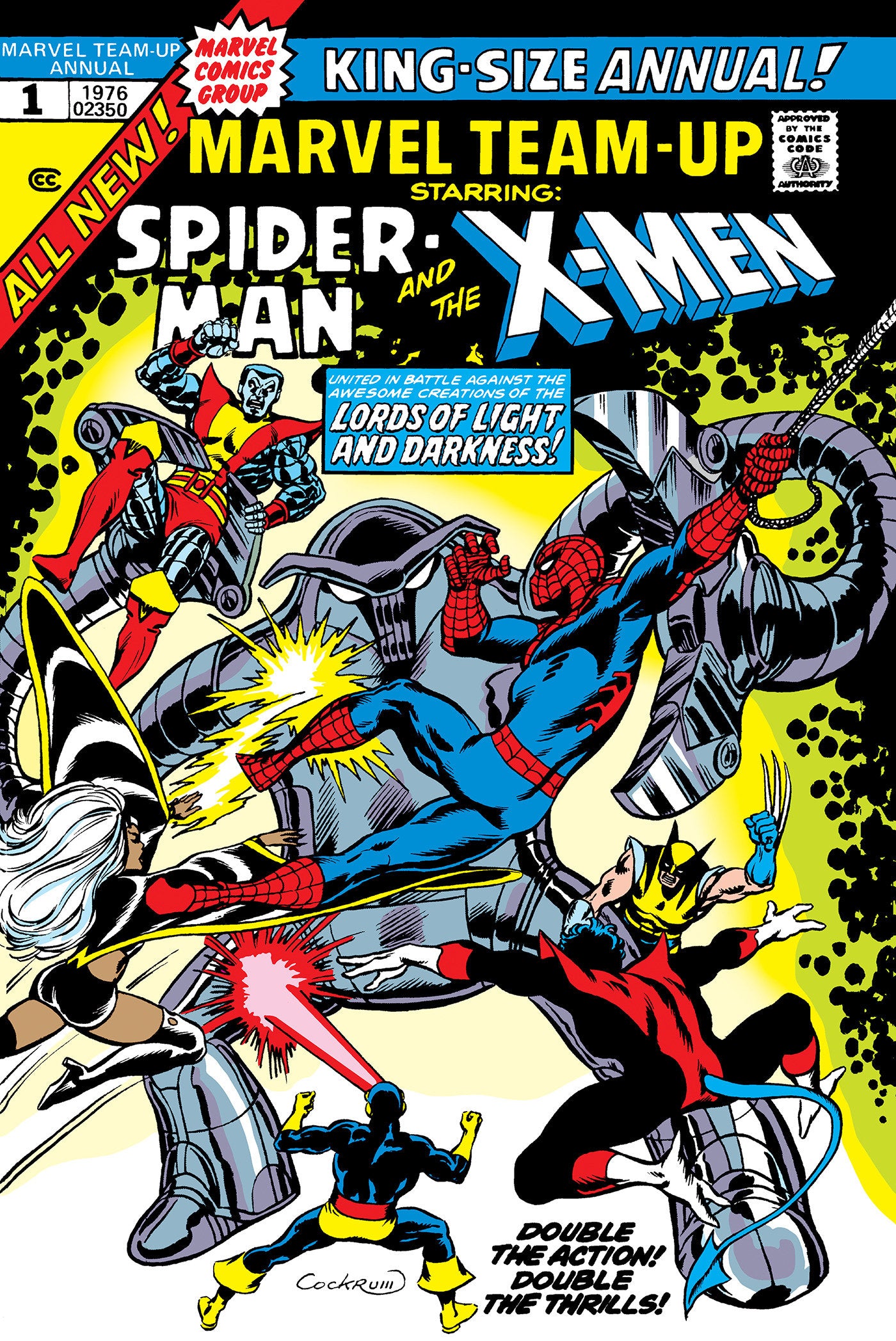 Marvel Team-Up Omnibus Vol. 2 Dave Cockrum Cover [DM Only] ISBN: 9781302971274 - FOC DATE: 8/9/26  - Release Date: 1/19/27