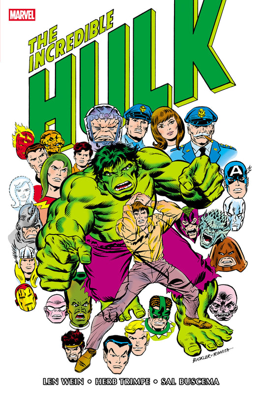 The Incredible Hulk Omnibus Vol. 4 Rich Buckler Cover ISBN: 9781302971281 - FOC DATE: 9/13/26  - Release Date: 2/23/27