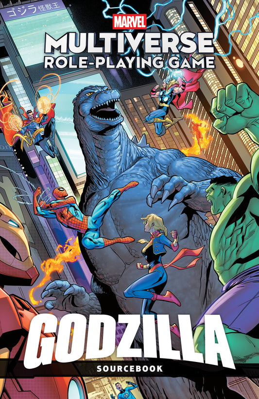 Marvel Multiverse Role-Playing Game: Godzilla ISBN: 9781302971458 - FOC DATE: 9/6/26  - Release Date: 11/17/26