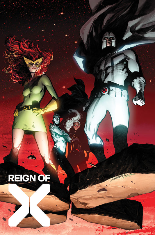 X-Men: Age Of Krakoa - Reign Of X Omnibus Vol. 2 Pepe Larraz Cover [DM Only] ISBN: 9781302971823 - FOC DATE: 9/6/26  - Release Date: 2/16/27
