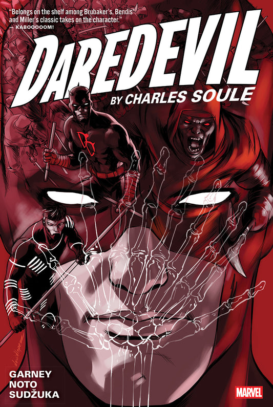 Daredevil By Charles Soule Omnibus David Lopez Cover [New Printing, DM Only] ISBN: 9781302971922 - FOC DATE: 9/20/26  - Release Date: 3/2/27