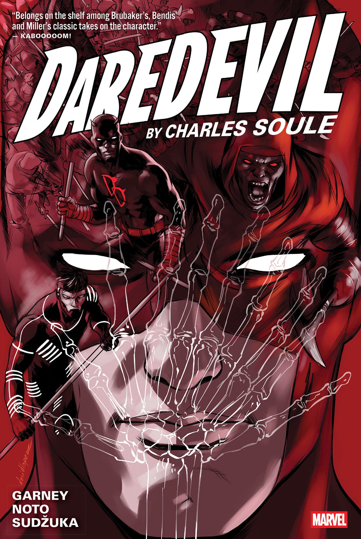 Daredevil By Charles Soule Omnibus David Lopez Cover [New Printing, DM Only] ISBN: 9781302971922 - FOC DATE: 9/20/26  - Release Date: 3/2/27