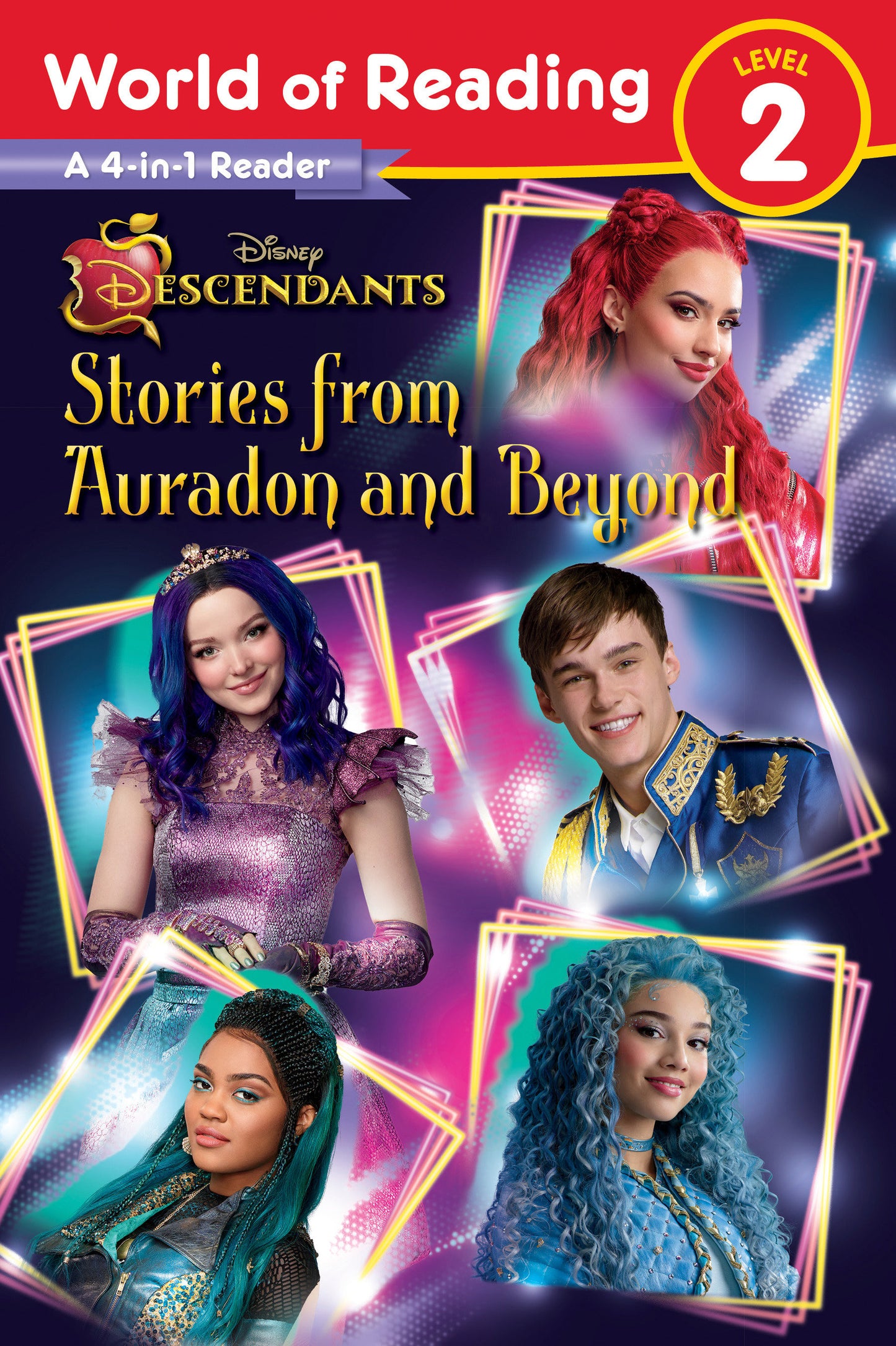 World of Reading: Descendants 4-in-1 Reader: Stories from Auradon and Beyond  - Release Date:  10/29/2024