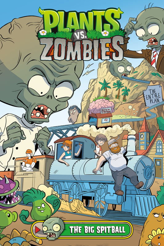 Plants vs. Zombies Volume 24: The Big Spitball - ISBN: 9781506728490 - Release Date:  9/23/25