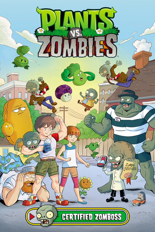 Plants vs. Zombies Volume 26: Certified Zomboss ISBN: 9781506742939 - FOC DATE: 7/5/26  - Release Date: 10/6/26