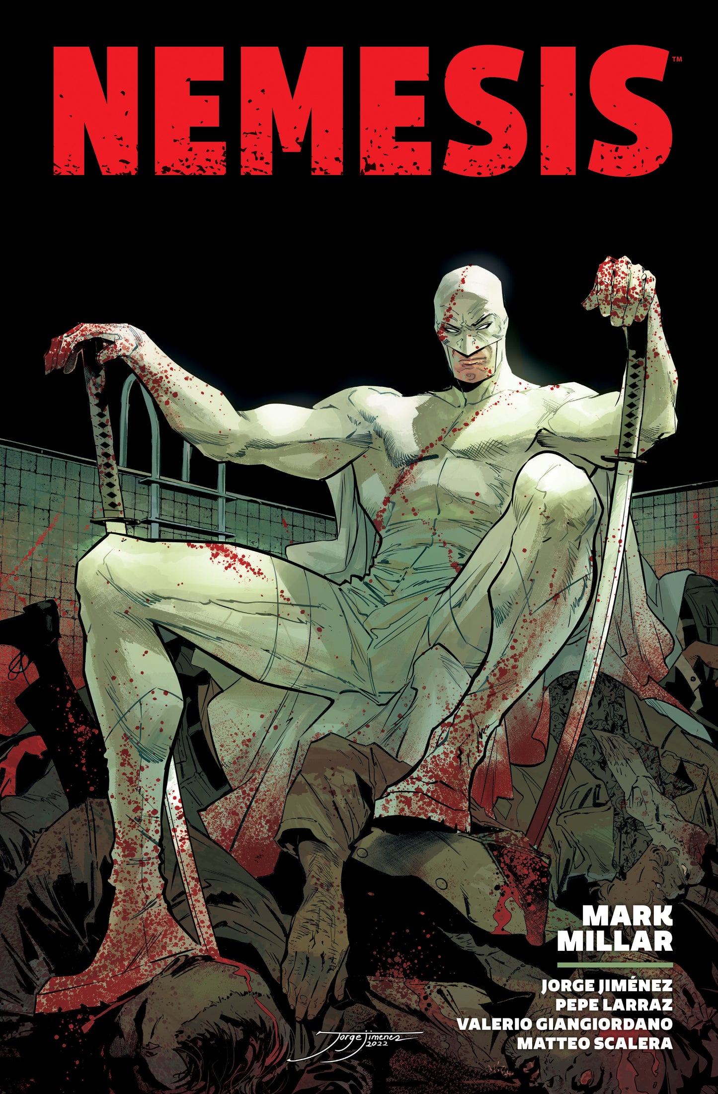 The Complete Nemesis Collection Library Edition ISBN: 9781506744384 - FOC DATE: 8/9/26  - Release Date: 11/10/26
