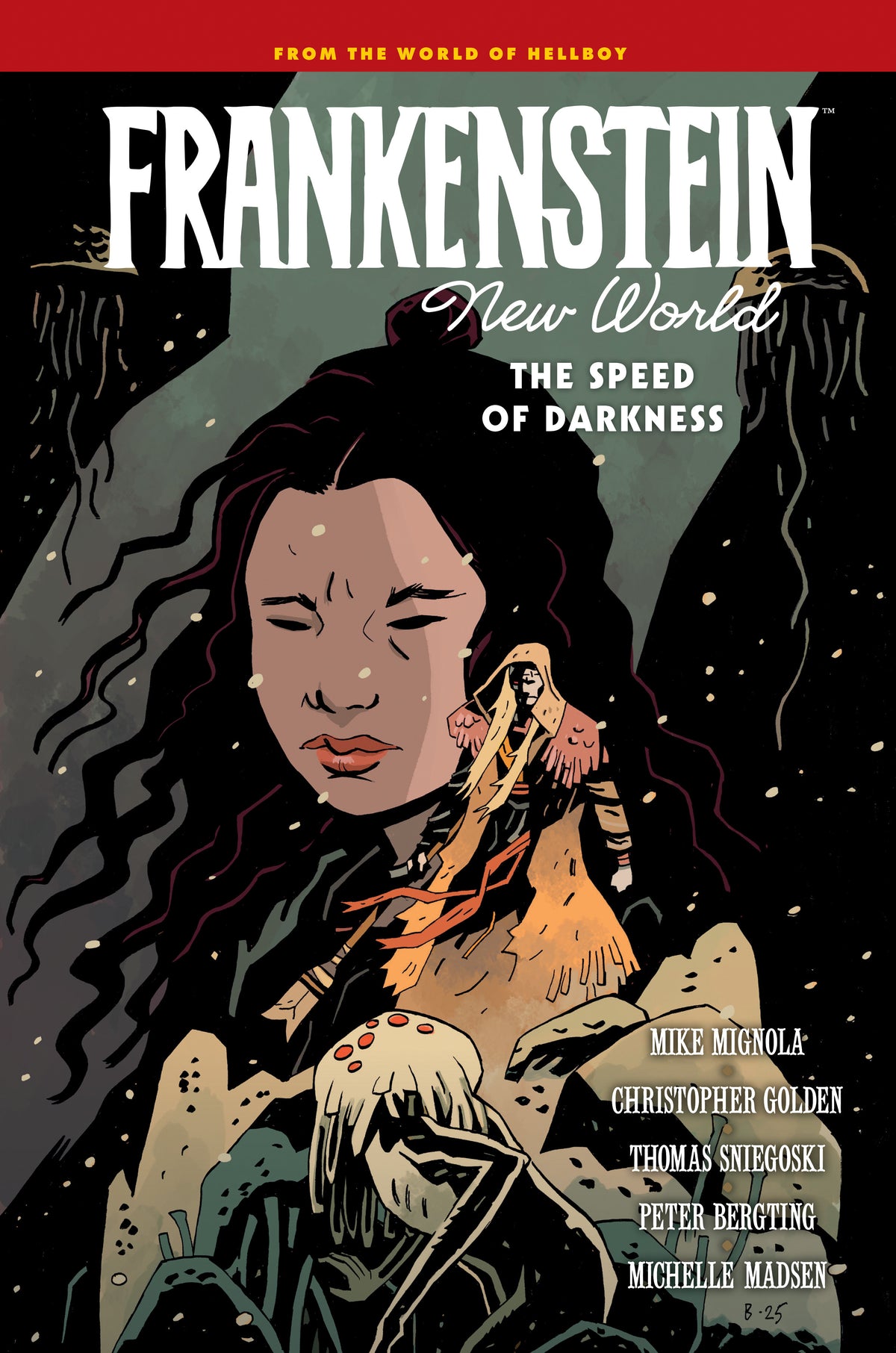 Frankenstein: New World Volume 3--The Speed of Darkness ISBN: 9781506745923 - FOC DATE: 10/11/26  - Release Date: 1/12/27
