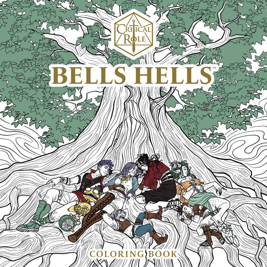Critical Role: Bells Hells Coloring Book  - Release Date:  8/26/25