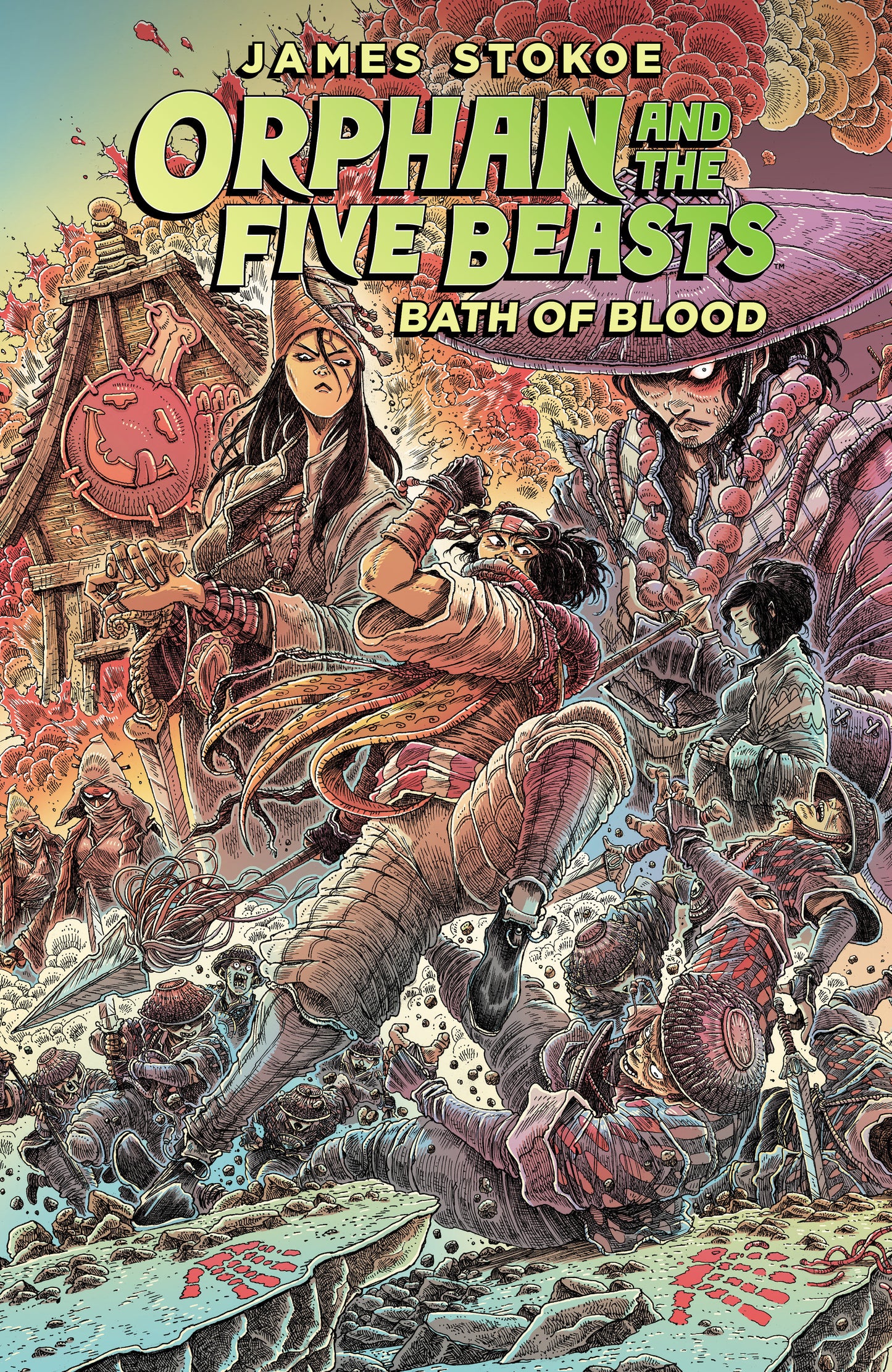 Orphan and the Five Beasts Volume 2: Bath of Blood ISBN: 9781506749365 - FOC DATE: 3/8/26  - Release Date: 6/9/26