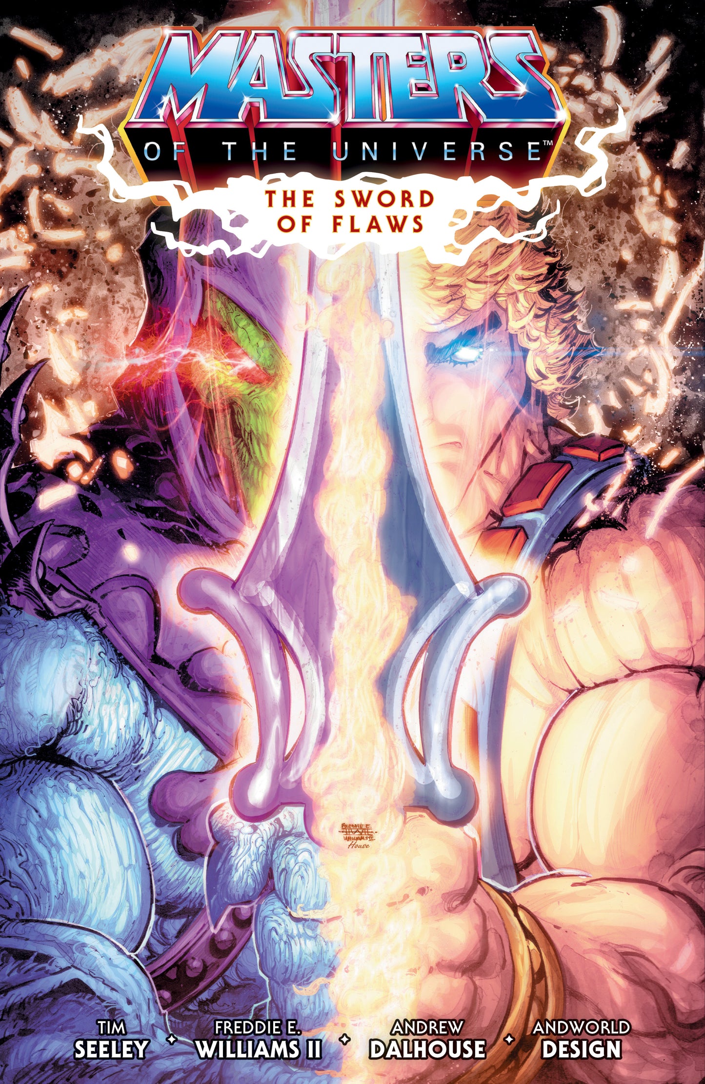 He-Man and the Masters of the Universe Volume 1: The Sword of Flaws ISBN: 9781506749808 - FOC DATE: 4/12/26  - Release Date: 7/14/26