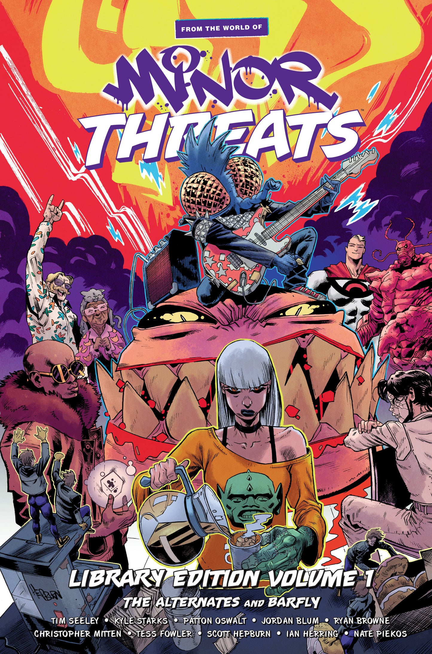 From the World of Minor Threats Library Edition Volume 1 ISBN: 9781506750521 - FOC DATE: 3/2/26  - Release Date: 6/2/26