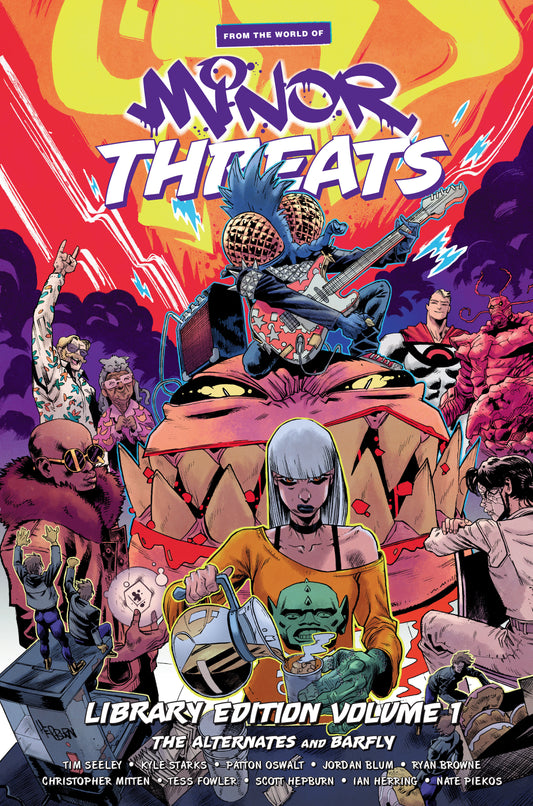 From the World of Minor Threats Library Edition Volume 1 ISBN: 9781506750521 - FOC DATE: 3/2/26  - Release Date: 6/2/26