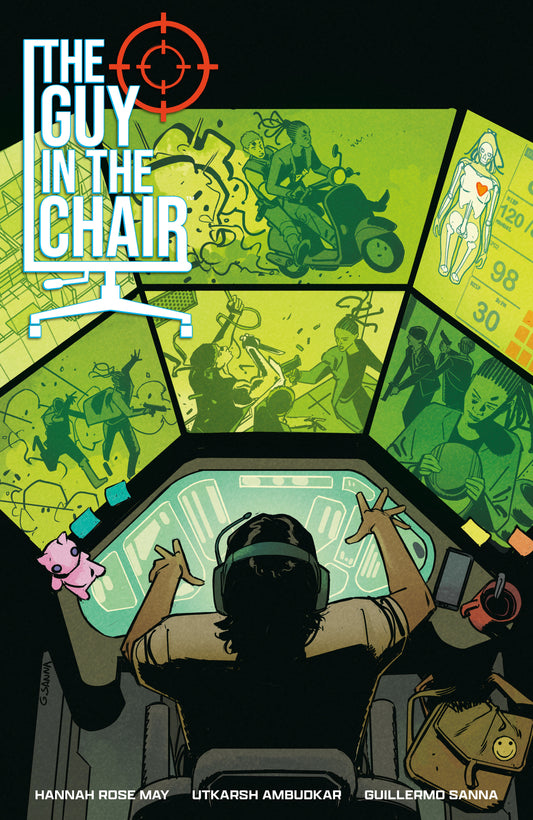 The Guy in the Chair ISBN: 9781506750996 - FOC DATE: 3/15/26  - Release Date: 6/16/26