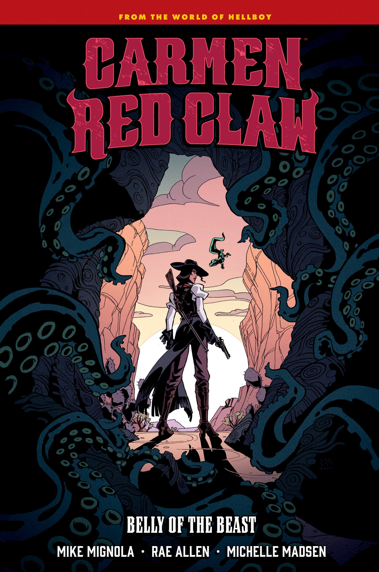 Carmen Red Claw: Belly of the Beast ISBN: 9781506751733 - FOC DATE: 6/28/26  - Release Date: 9/29/26