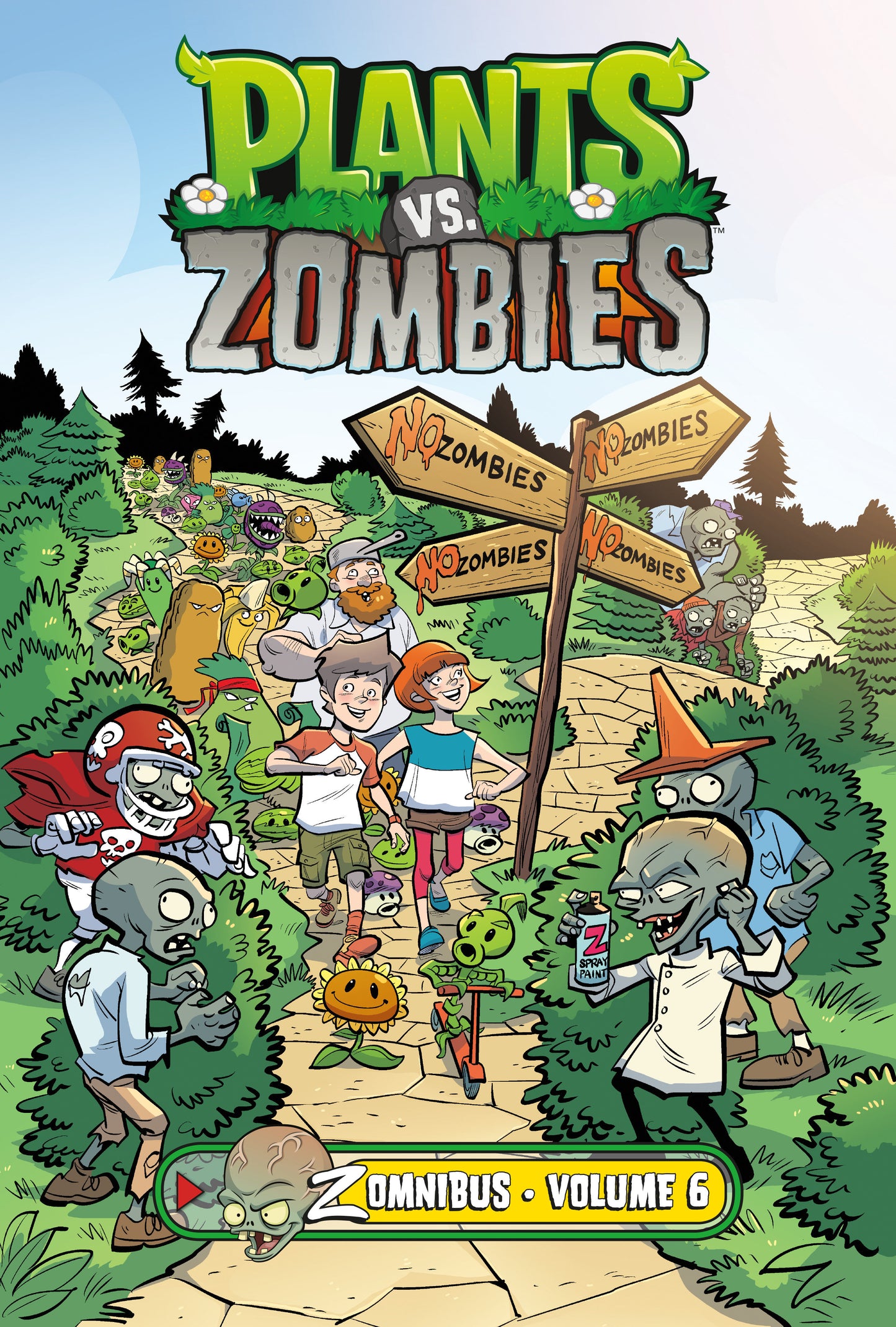 Plants vs. Zombies Zomnibus Volume 6 ISBN: 9781506753317 - FOC DATE: 8/23/26  - Release Date: 11/24/26