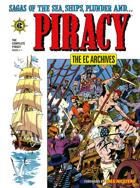 The EC Archives: The Complete Piracy ISBN: 9781506754161 - FOC DATE: 6/21/26  - Release Date: 9/22/26