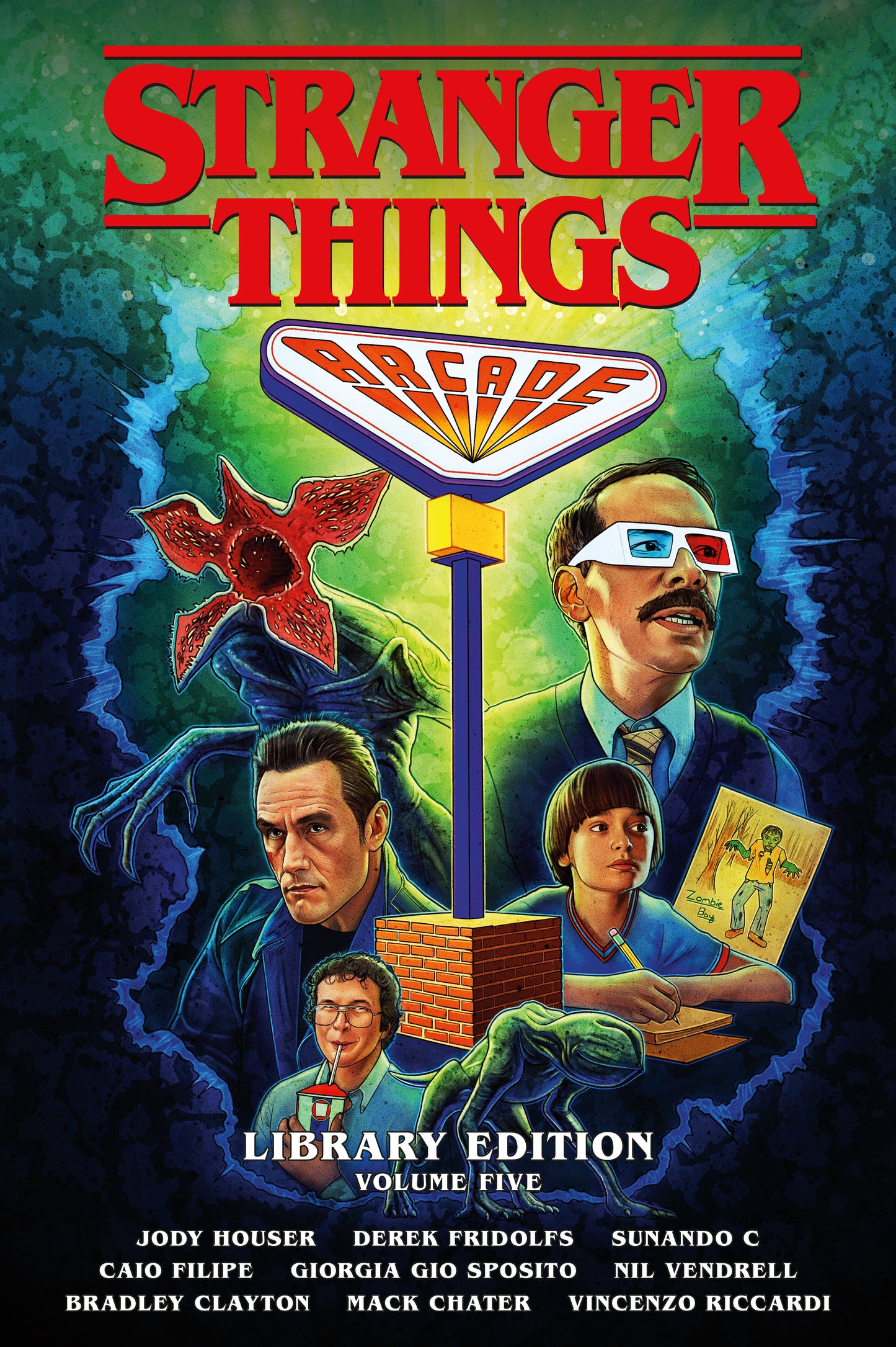 Stranger Things Library Edition Volume 5 (Graphic Novel) ISBN: 9781506755670 - FOC DATE: 6/14/26  - Release Date: 9/15/26