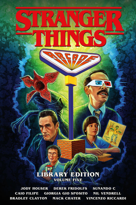 Stranger Things Library Edition Volume 5 (Graphic Novel) ISBN: 9781506755670 - FOC DATE: 6/14/26  - Release Date: 9/15/26