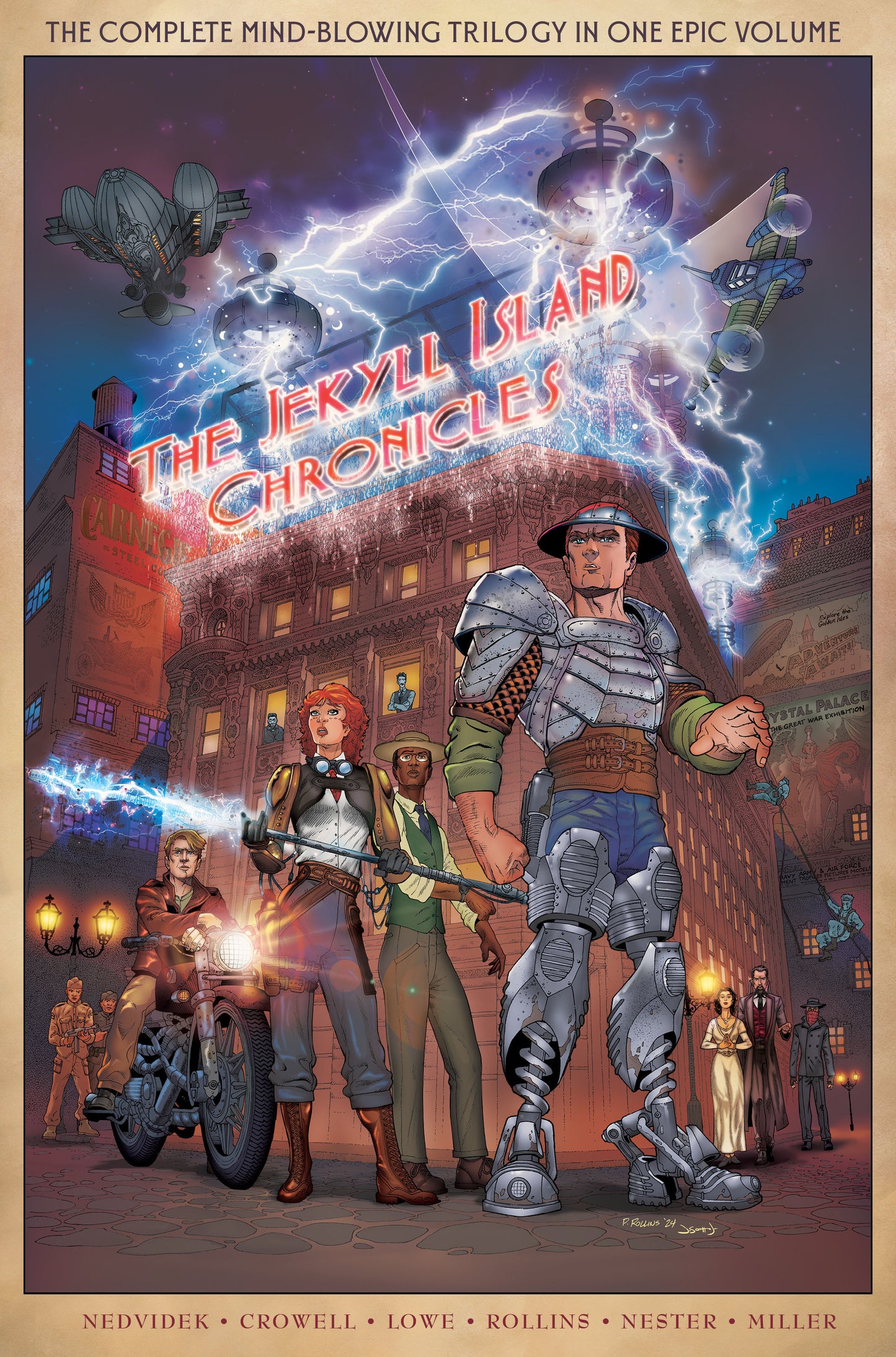 The Jekyll Island Chronicles: Complete Trilogy ISBN: 9781603095785 - FOC DATE: 5/3/26  - Release Date: 6/9/26