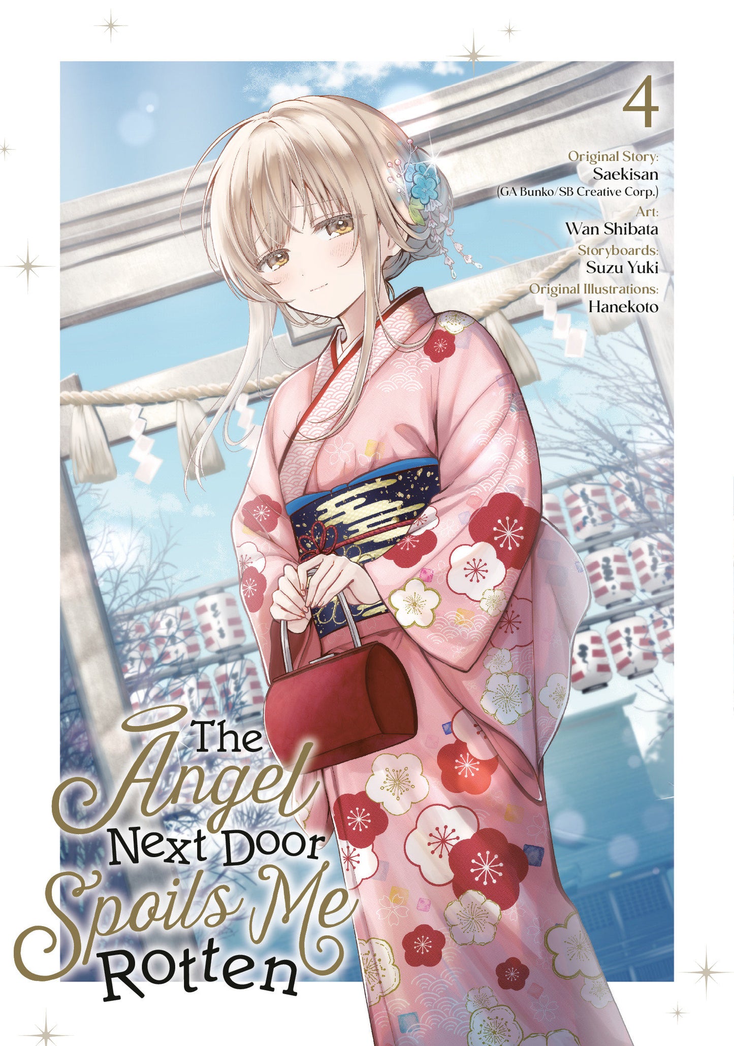 The Angel Next Door Spoils Me Rotten 04 (Manga) - 10/7/25 - Release Date:  10/7/25