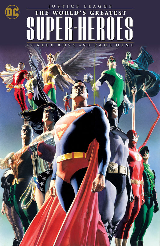 Justice League: The World's Greatest Superheroes by Alex Ross & Paul Dini (New E dition) - Release Date:  8/20/24